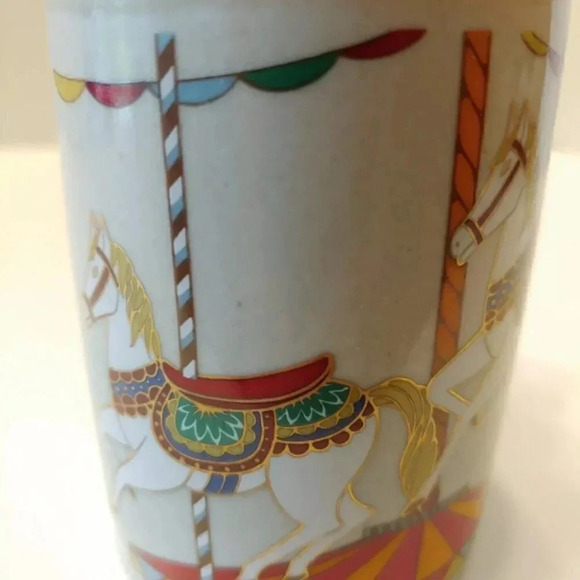 Otagiri Japan Carousel Horses Mug - Picture 8 of 10